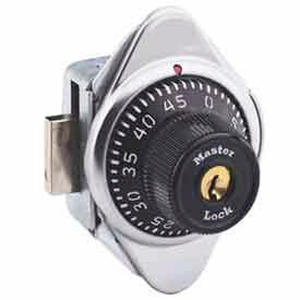 Master Lock® No. 1630 Built-In Combination Lock Black Dial - Right Hinged 0+163