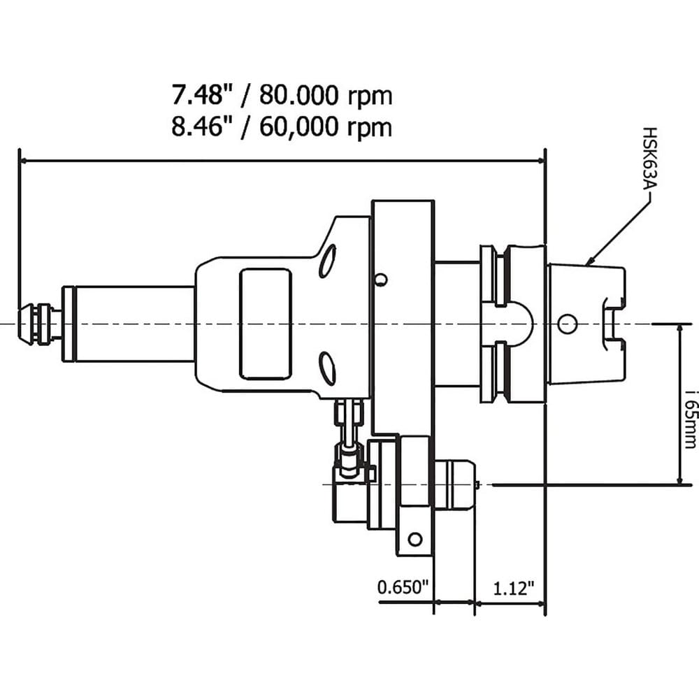 Electric High-Speed Spindles, Brushless Motor: Yes , Automatic Tool Changeable: Yes  MPN:506005