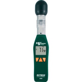 Extech HT30 Heat Stress WBGT (Wet Bulb Globe Temperature) Meter Green/Orange HT30