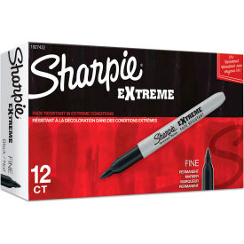 Sharpie® Extreme Marker Fine Bullet Tip Black Dozen 1927432