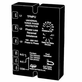 Supco TPMPU Universal Three Phase Motor Protector TPMPU