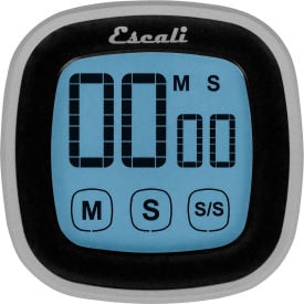 Escali® DR3-B-Touch Screen Digital Timer Black DR3-B