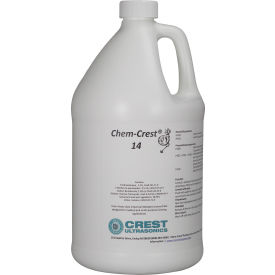 Chem Crest 14 General Purpose Wash Solution - 4 x 1 Gallon Bottle - Crest Ultrasonic 700014C 700014C