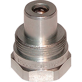 Stucchi 10000 PSI Hydraulic Jack Quick Coupling 1/4 Inch Female NPT Thread x 1/4 Inch Male Nipple ST-800201009