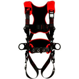 3M™ Protecta® 1161228 Comfort Construction Climbing Harness Pass-Thru Tongue Buckle XL 1228116