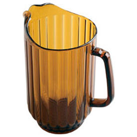 Cambro P600CW153 - Pitcher 60 Oz. Amber - Pkg Qty 6 P600CW153