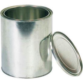 GoVets™ Metal Paint Cans 1 Gal. Silver 36/Pack 45590B16