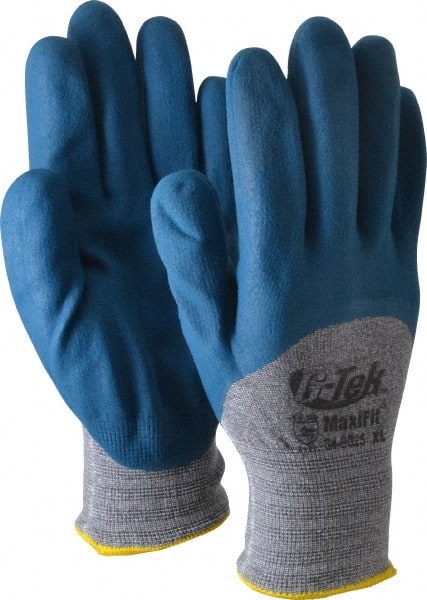 General Purpose Work Gloves: X-Large, Nitrile Coated, Cotton Blend MPN:34-9025/XL