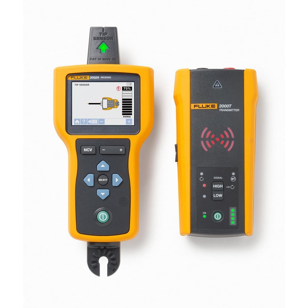 The Fluke 2062 Advanced Pro Wire Tracer accurately and safely troubleshoots energized and de-energized wires in residential, commercial, and industrial environments up to CAT IV 600 V, offering the highest protection available.  MPN:FLUKE-2062