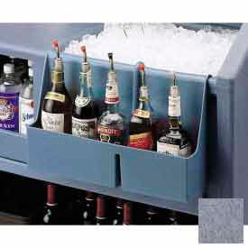 Cambro BAR54SR191 - Speed Rail 5-bottle Granite Gray BAR54SR191