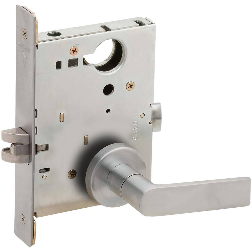 Lever Locksets, Lockset Type: Passage , Key Type: Keyed Different , Back Set: 2-3/4 (Inch), Cylinder Type: None , Material: Metal  MPN:L9010 01A 626