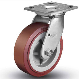 Colson® 4 Series Swivel Plate Caster 4.06109.929 SS - Polyurethane on Polyolefin 6