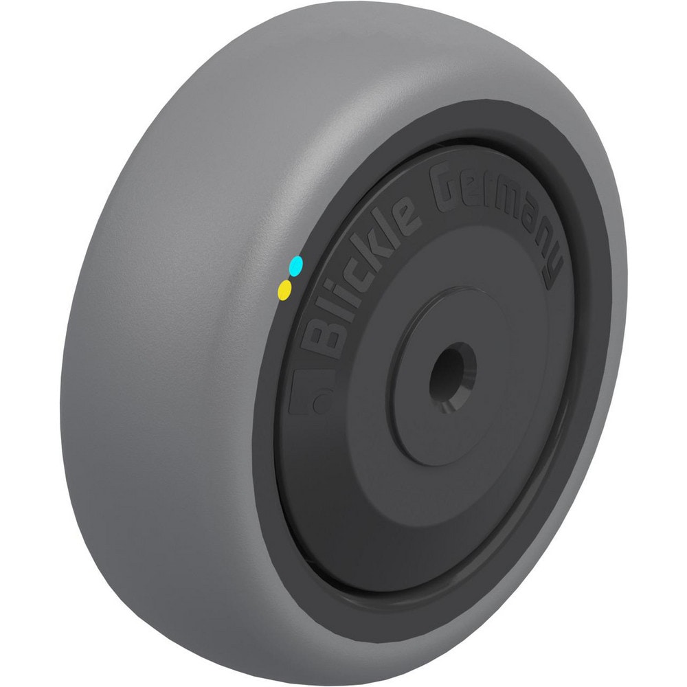 Caster Wheels, Wheel Type: Rigid, Swivel , Load Capacity: 110 , Bearing Type: Ball , Wheel Core Material: Polypropylene , Wheel Material: Rubber  MPN:601435