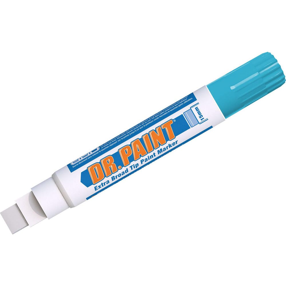 Markers & Paintsticks, Marker Type: Liquid Paint Marker, Tip Shape: Chisel, Color: Blue, Ink Type: Water Base, Fade Resistant, Water Resistant, Tip Type: Broad MPN:10882