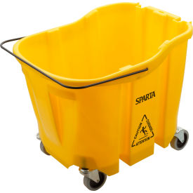 Sparta Mop Bucket 35 qt Bucket Capacity Yellow 7690404