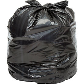 GoVets™ Medium Duty Trash Bags 7-10 Gal 0.35 Mil Black 1000 Bags/Case 317732