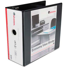 Universal® Economy D-Ring Vinyl View Binder 5