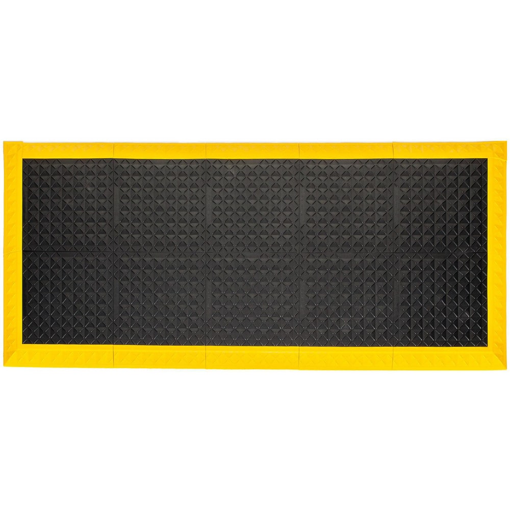 Anti-Fatigue Modular Matting Tiles, Mat Type: Anti-Fatigue , Edge Type: Beveled, Interlocking , Traffic Type: Light Duty, Light-Duty, Medium Duty, Medium-Duty MPN:RT1BZ3