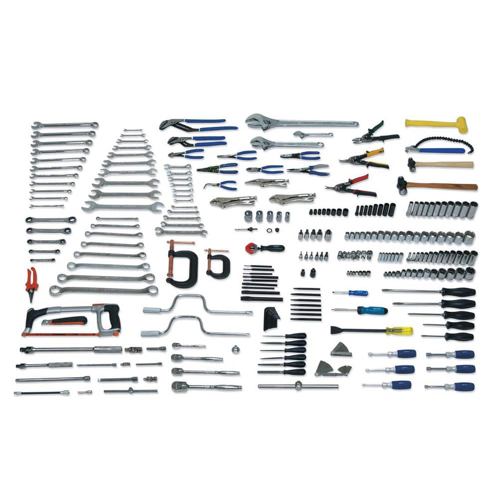 Combination Hand Tool Sets, Set Type: Advanced Maintenance Service Set , Number Of Pieces: 161 , Measurement Type: Inch  MPN:JHWADVMNT