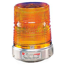 Federal Signal 131ST-012-024A Strobe 12-24VDC Pipe Mount Amber 131ST-012-024A