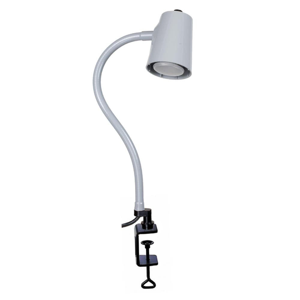 Task Lights, Lamp Technology: LED , Fixture Type: General Purpose , Wattage: 5W , Voltage: 100-120V , Color: Gray  MPN:94331