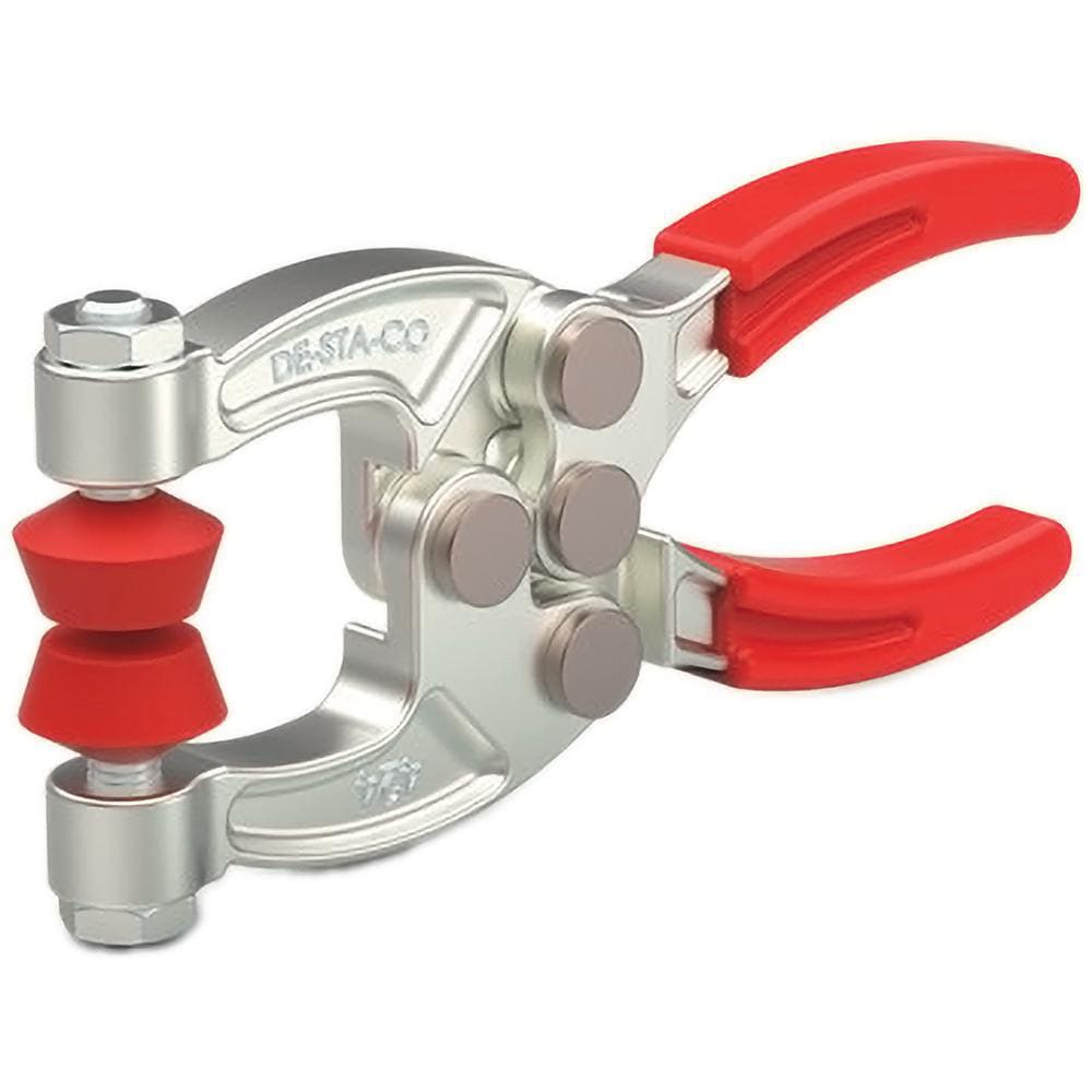 Plier Clamps, Plier Shape: C-Style , Load Capacity (Lb.): 200 , Throat Depth: 1.08in , Maximum Jaw Capacity: 1.00in , Throat Depth (Decimal Inch): 1.08in  MPN:424-2E