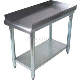 BK Resources Equipment Stand W/ Undershelf 18 Ga 430 Stainless Steel Top 16