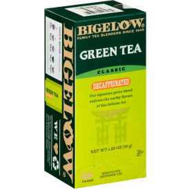 Bigelow® Decaffeinated Green Tea Green Decaf 0.34 lbs 28/Box RCB10347