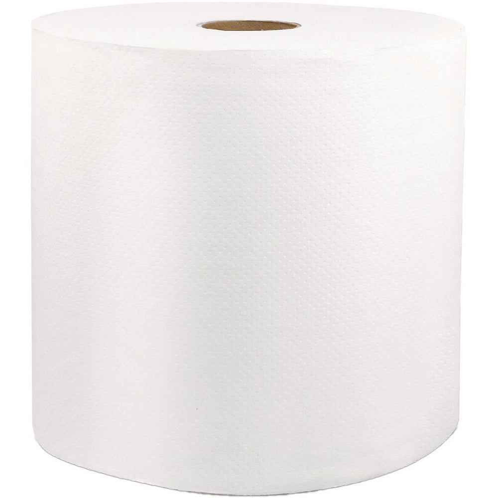 Paper Towels, Form: Hard Roll , Container Type: Roll , Recycled Fiber: No , Color: White , Roll per Case: 1  MPN:SOL46529