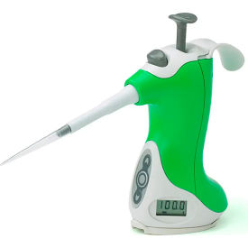 Celltreat  10-100L Pipette Ovation Quick-Set (QS) Green 1057-0100