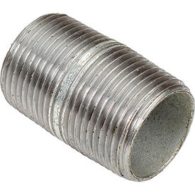 1 In X 2 In Galvanized Steel Pipe Nipple 150 PSI Lead Free 0831023809