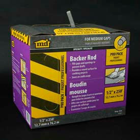 M-D Backer Rod Pro Pack 71551 Gray 1/2