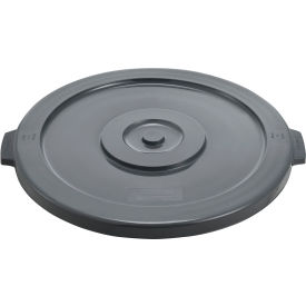 GoVets™ Plastic Trash Can Lid - 20 Gallon Gray 459GY240