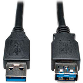 Tripp Lite USB 3.0 SuperSpeed Extension Cable (AA M/F) Black 6-ft. U324-006-BK