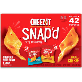 Cheez-It® Snap'd Crackers Variety Pack 0.75 oz Pack of 42 2410011500