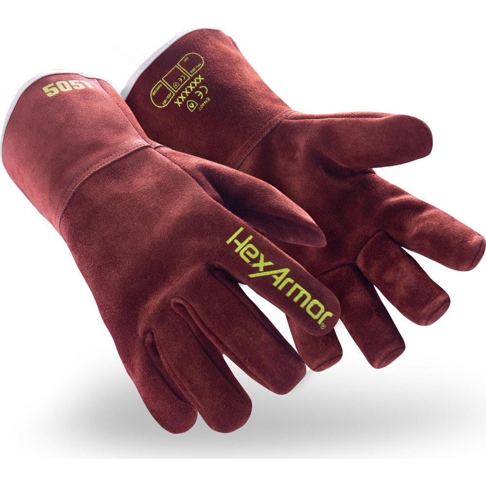 Welder's & Heat Protective Gloves, Welding Applications: Stick Welding , Primary Material: Leather , Size: X-Large , Lining: Lined  MPN:5051-XL (10)