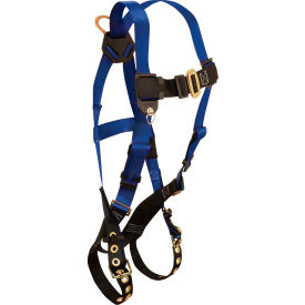 FallTech® 7016 Contractor 1-D Full Body Harness 1 Back D-ring Size UniFit 7016