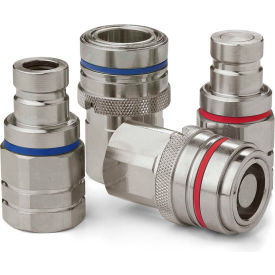 Cejn® Nickel-Plated Brass Non-Drip Coupling 1/2