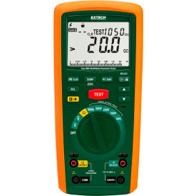 Extech MG320 CAT IV Insulation Tester/True RMS MultiMeter/Insulation Tester Green/Orange MG320