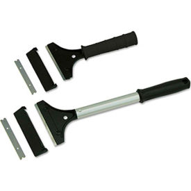 O-Cedar Commercial MaxiPlus® Window Scraper Black/Silver 4-2/7