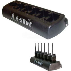 6-Shot™ Slim 6-Unit Battery Charger for Blackbox+ Radios 6-Shot-Slim-BB+