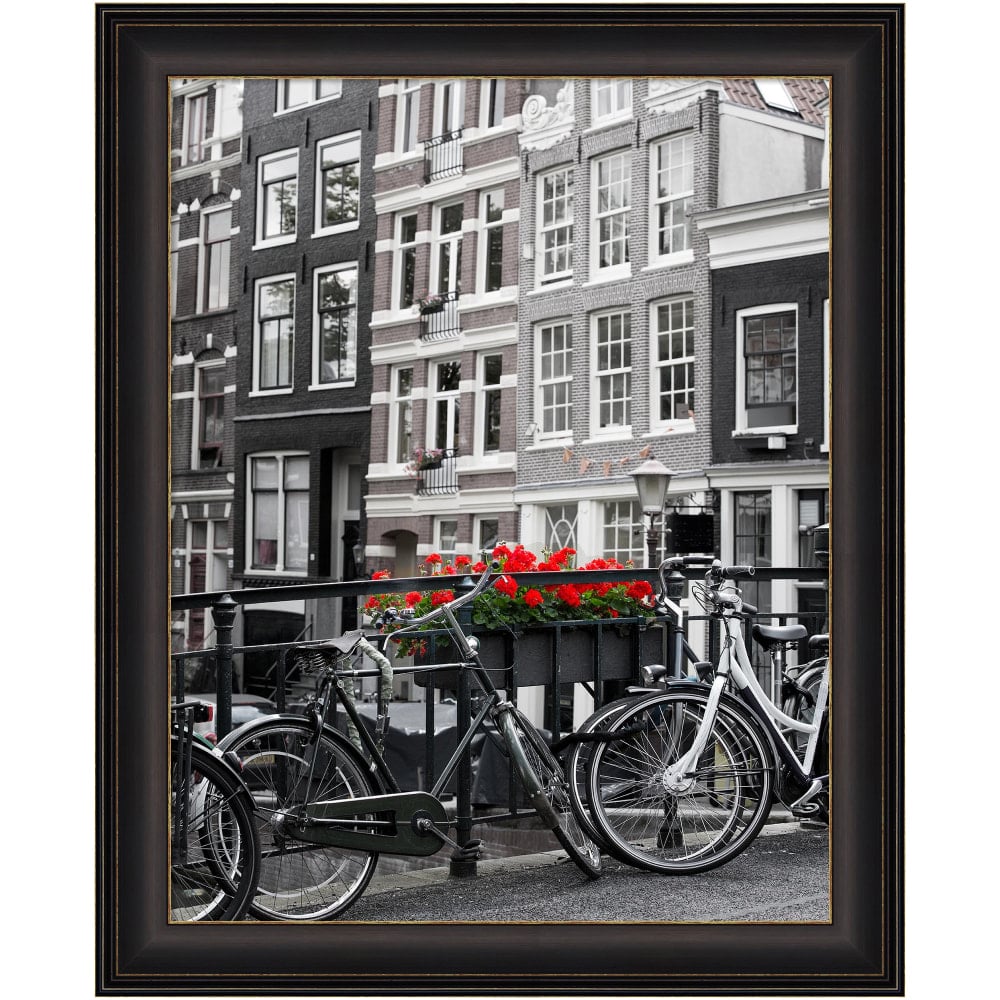 Amanti Art Picture Frame, 33in x 27in, Matted For 22in x 28in, Trio Oil-Rubbed Bronze MPN:A42707345734