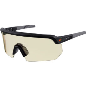 Ergodyne® Skullerz® AEGIR Half Frame Safety Glasses Smoke Lens Matte Black Frame 55003