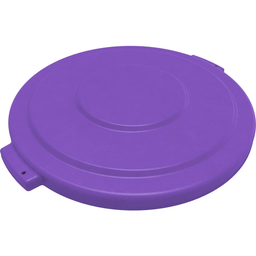 Trash Can & Recycling Container Lids, Lid Type: Flat , Lid Shape: Round , Container Shape: Round , Compatible Container Capacity: 20 Gallon , Color: Purple  MPN:84102189