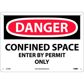 Safety Signs - Danger Confined Space - Rigid Plastic 10