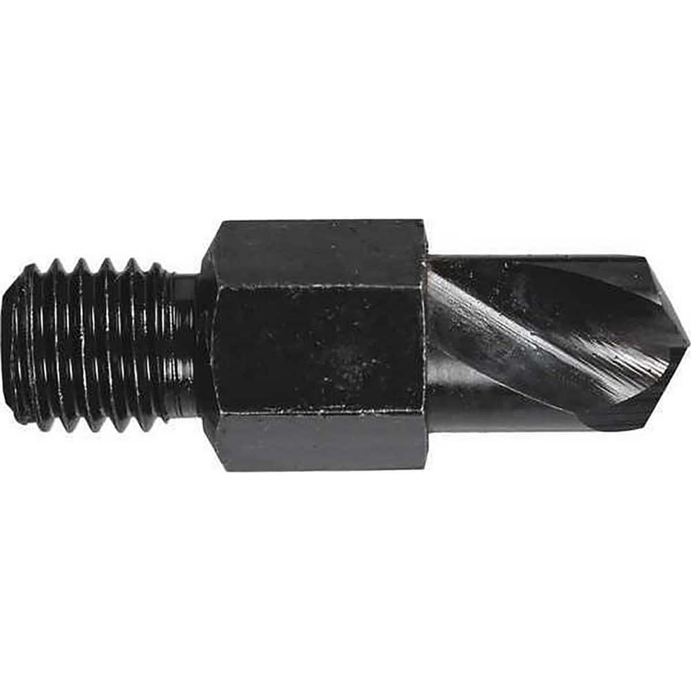 Threaded Shank Drill Bits, Type: Stub , Drill Bit Size (Decimal Inch): 0.3750 , Drill Bit Size (Inch): 3/8 , Drill Point Angle: 135 , Shank Type: Threaded  MPN:953HS3/8ST