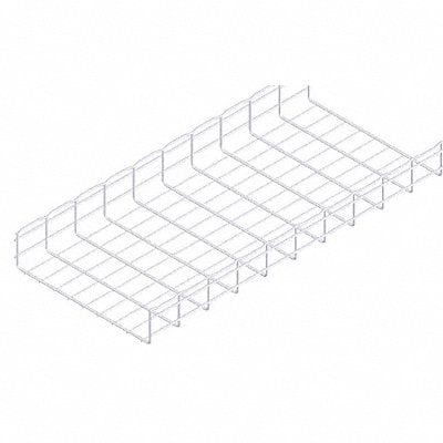 Wire Mesh Cable Tray 18x4In 10 Ft MPN:CF105/450EZ