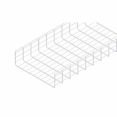 Wire Mesh Cable Tray 20x6In 10 Ft MPN:CF150/500EZ