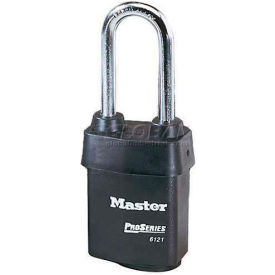 Master Lock® No. 6121MKLJ High Security Weather Resistant Covered Padlocks w/ Master Key System - Pkg Qty 24 1MKLJ612