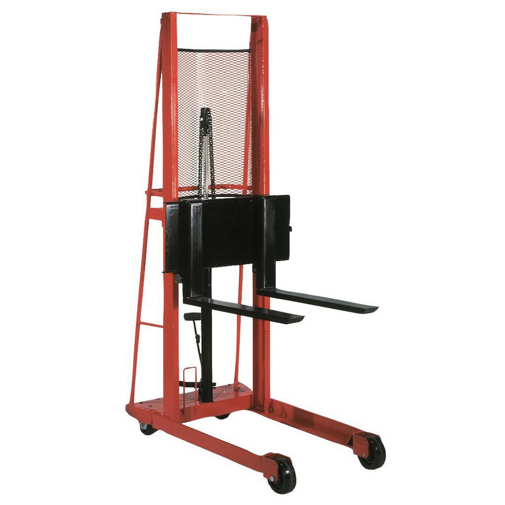 Manually Operated Lifts, Lift Type: Steel Stacker Lift , Type: Stacker , Load Capacity: 100lb , Load Capacity (Lb. - 3 Decimals): 100.000  MPN:260047